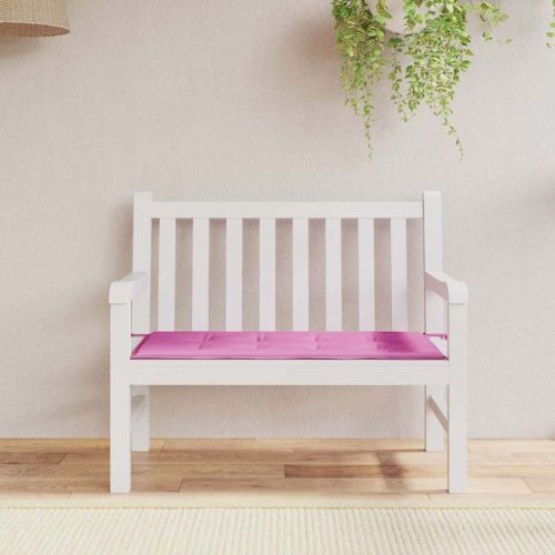 Пад за стол Едноцветен Розово 100 x 50 x 3 cm Оксфордска тъкан