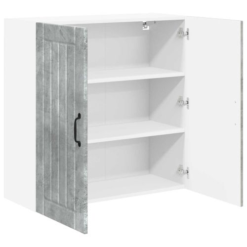 Кухненски шкаф Lucca Бетонно сиво 80 x 31 x 80 см