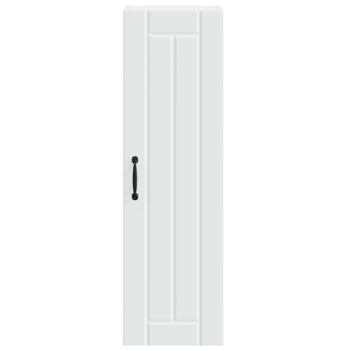 Кухненски шкаф Бяло 30 x 31 x 100 см Инженерно дърво