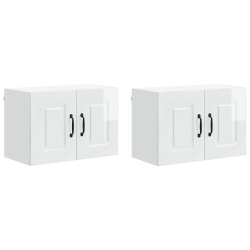 Кухненски шкаф Kalmar 2 pcs Лъскаво бяло 60 x 31 x 40 см