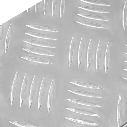 Стъпало Правоъгълна 15 pcs Сребрист 60 x 18 x 2,5 см Алуминий