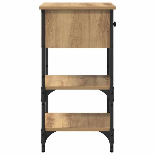 Нощен шкаф с чекмедже 2 pcs Кафяво 33.5 x 36 x 70 см