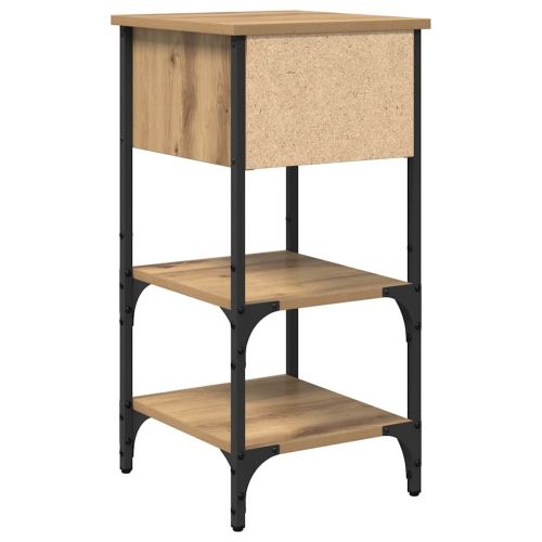 Нощен шкаф с чекмедже 2 pcs Кафяво 33.5 x 36 x 70 см