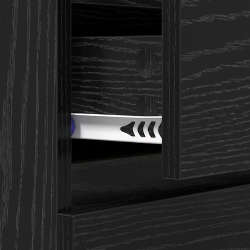 Служебен шкаф Черния дъб 60 x 35 x 70 cm Инженерно дърво