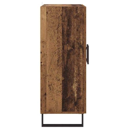 Служебен шкаф Старо дърво 69,5 x 34 x 90 см Инженерно дърво