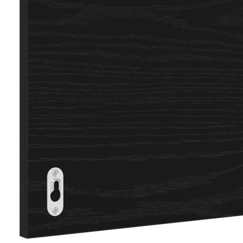 Комплект мебели за баня 3 pcs Черния дъб Инженерно дърво