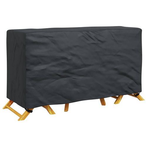 Покривало за мебели Едноцветен Черно 180 x 70 x 90 cm 420D