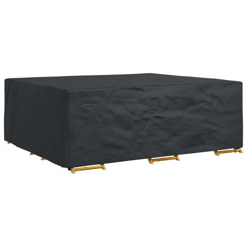 Покривало за мебели Едноцветен Черно 300 x 250 x 100 cm 210D