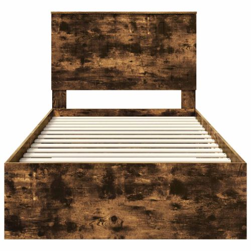 Рамка за легло с таблото Димян дъб 100 x 200 cm Инженерно дърво