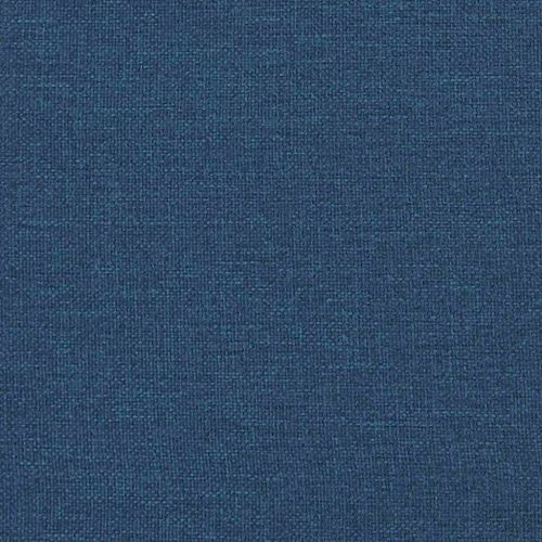 Възглавница за гръб Синьо 100 x 24 x 50 см текстил