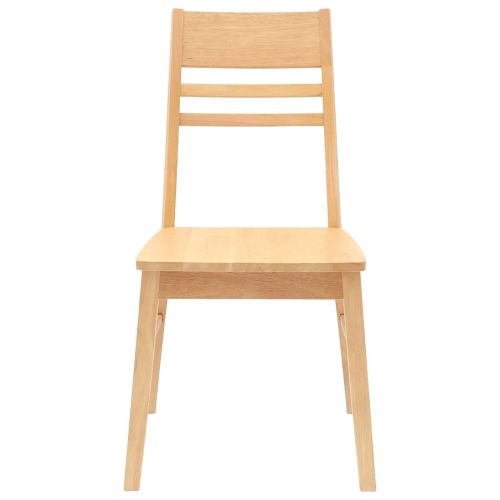 Обедени столове 2 pcs Естествен 43 x 54 x 89 см