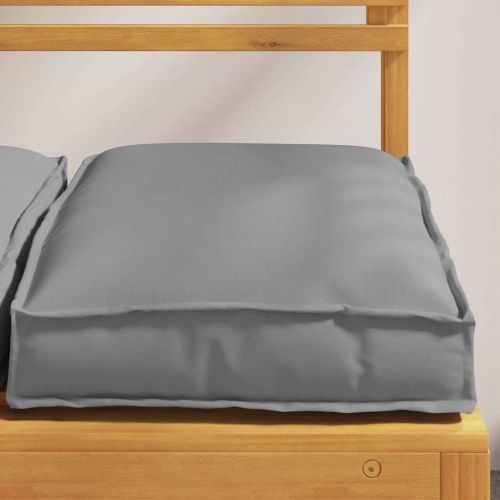 Възглавница 4 pcs Сив 40 x 40 x 8 см Оксфордска тъкан