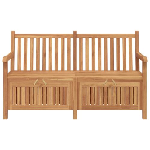 Градинска пейка с врата 150 x 60 x 90 см Солидно тиково дърво
