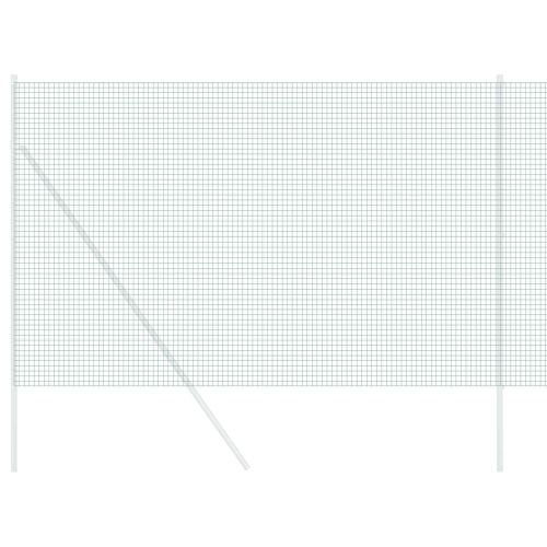 Заварена мрежа ограда Зелен