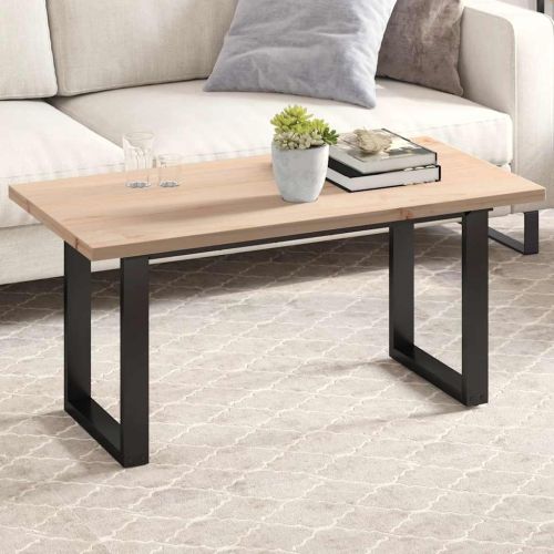 Плот за маса, 100x50x2,5 см, правоъгълен, бор масив