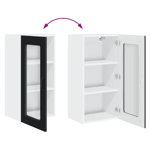 Кухненски шкаф Kalmar Черно 40 x 31 x 80 см Инженерно дърво