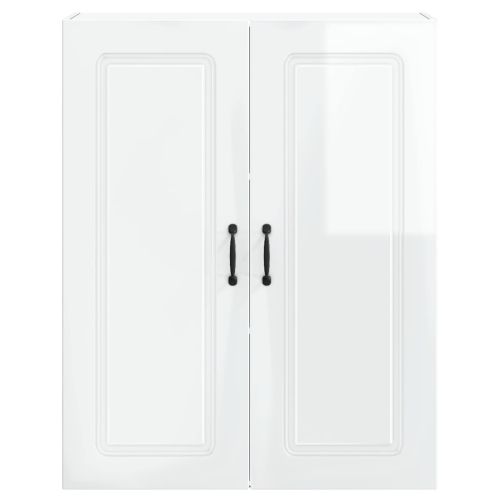 Кухненски шкаф Kalmar Лъскаво бяло 80 x 31 x 100 см