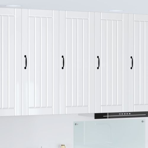 Кухненски шкаф Лъскаво бяло 40 x 31 x 100 см Инженерно дърво