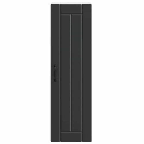 Стенен шкаф LUCCA Черно 30 x 31 x 100 см Инженерна дървесина