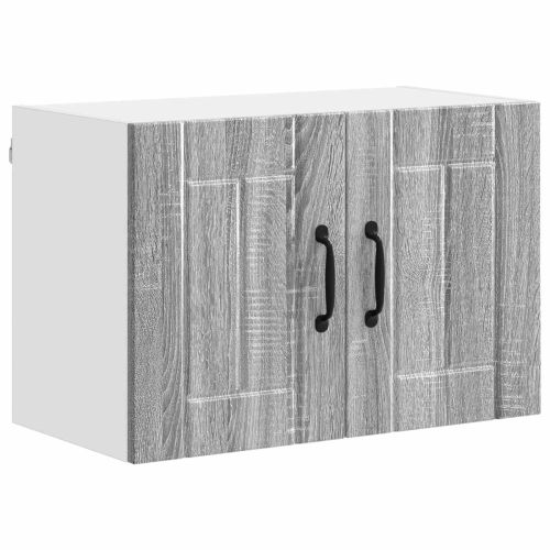 Горен кухненски шкаф Сив Сонома 60 x 31 x 40 см Инженерно дърво