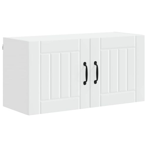 Кухненски шкаф Бяло 80 x 31 x 40 см Инженерно дърво