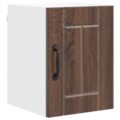 Панел за миялна машина Lucca 2 pcs Кафяв дъб 30 x 31 x 40 см