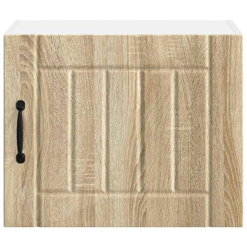 Кухненски шкаф 2 pcs Сонома дъб 50 x 31 x 40 см Инженерно дърво