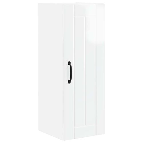 Стенен шкаф LUCCA 2 pcs Бял гланц 30 x 31 x 80 см