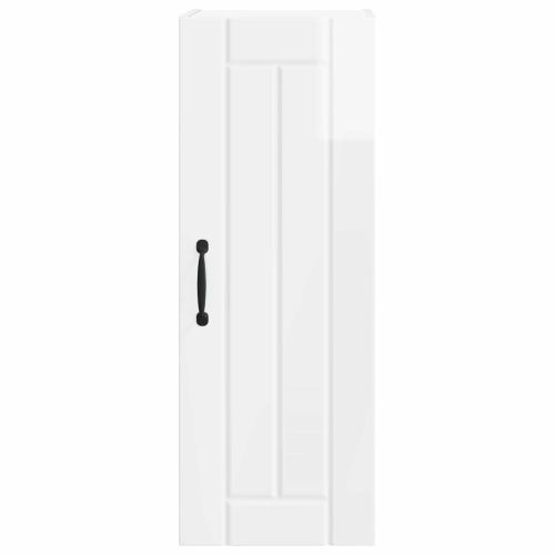 Стенен шкаф LUCCA 2 pcs Бял гланц 30 x 31 x 80 см