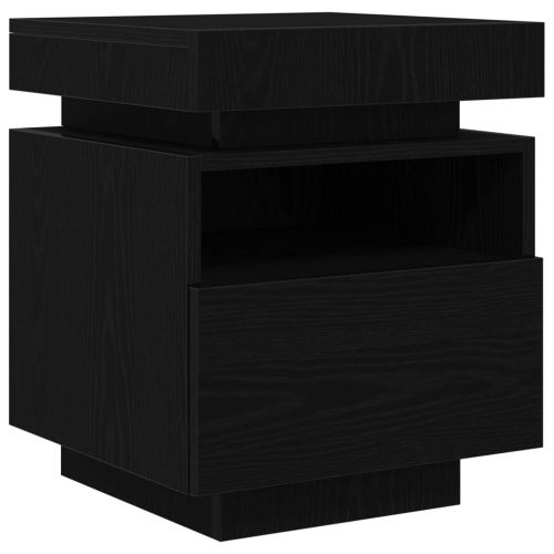 Нощен шкаф Черния дъб 40 x 39 x 48,5 см Инженерно дърво
