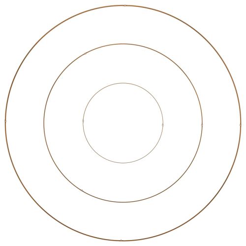 Градинска саксия Кафяво 120 x 120 x 20 см Патинираща стомана