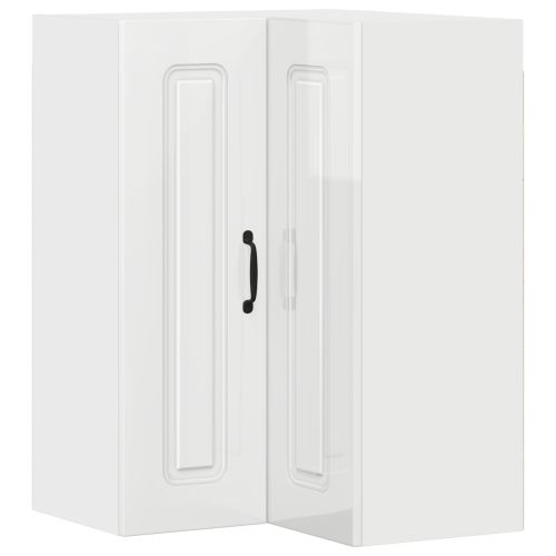 Кухненски шкаф Kalmar Лъскаво бяло 57 x 57 x 80 см