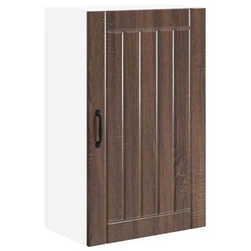 Кухненски шкаф Кафяв дъб 50 x 31 x 80 см Инженерно дърво