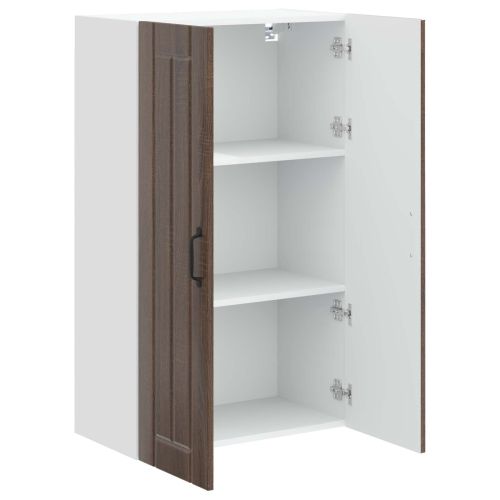 Стенен шкаф LUCCA Кафяв дъб 60 x 31 x 100 см