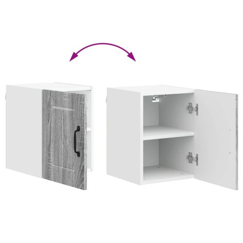 Кухненски шкаф Сив Сонома 30 x 31 x 40 см Инженерно дърво