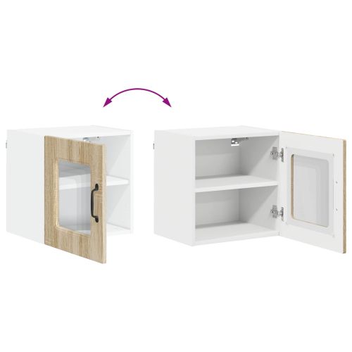Панел за миялна машина Kalmar 2 pcs Сонома дъб 40 x 31 x 40 см