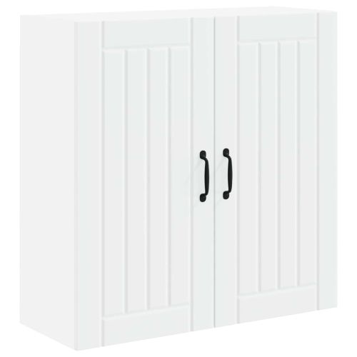 Кухненски шкаф Бяло 80 x 31 x 80 см Инженерно дърво