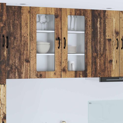 Кухненски шкаф Kalmar 2 pcs Старо дърво 40 x 31 x 80 см