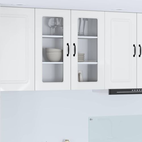 Панел за миялна машина Kalmar Лъскаво бяло 80 x 31 x 80 см