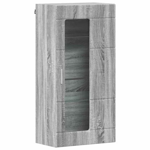 Комплект ТВ шкаф с чекмедже FLORIN Сив Сонома Инженерно дърво