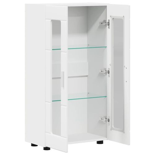 Служебен шкаф FLORIN Бяло 55,5 x 29 x 103 см Инженерно дърво