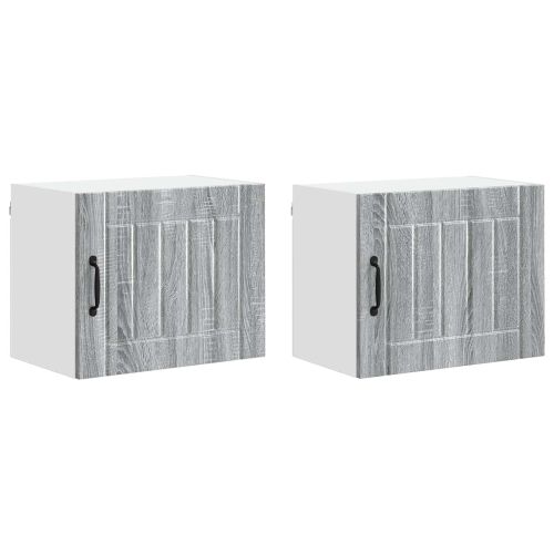 Панел за миялна машина Lucca 2 pcs Сива сонома 50 x 31 x 40 см
