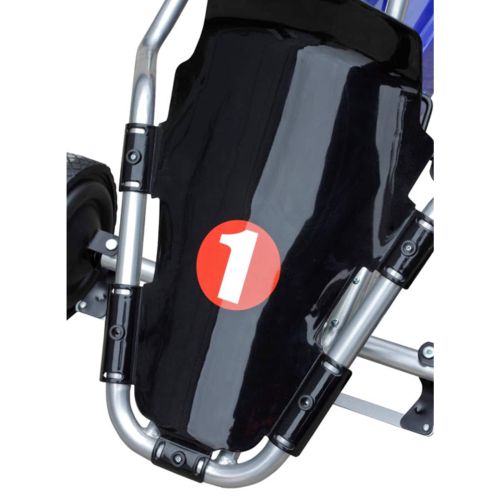 Детско возило за каране Черно Пластмаса