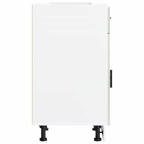 Кухненски шкаф Porto, бетонно сив, инженерно дърво