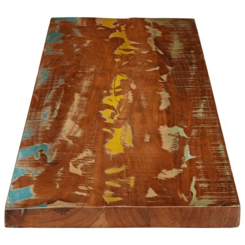 Плот за маса 180x40x2,5 см правоъгълен регенерирано дърво масив