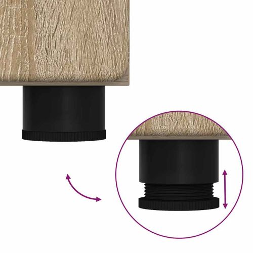 Висок шкаф FLORIN Сонома дъб 60 x 35 x 182 см Инженерно дърво