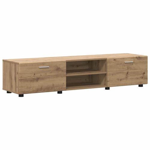 Комплект ТВ шкаф с чекмедже FLORIN 3 pcs Дъб Инженерно дърво