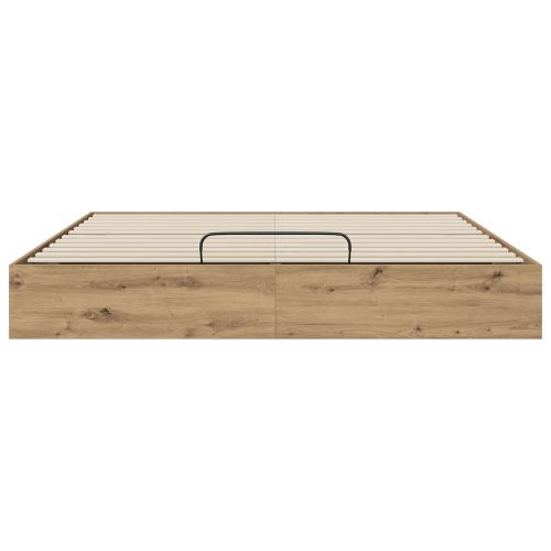 Отоманско легло със съхранение Дъб Артизан 203 x 180 x 25 см