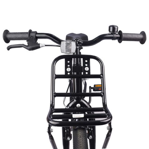 Детски Велосипед 20 инча за 6–11 години Оранжево черно