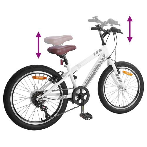 Планински Велосипед 24 инча 6-Speed за деца от 8 до 12 години